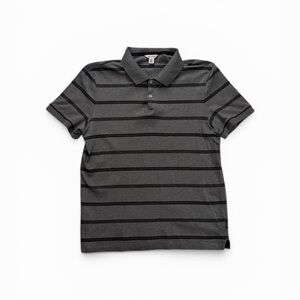 Calvin Klein Charcoal and Black Polo Shirt